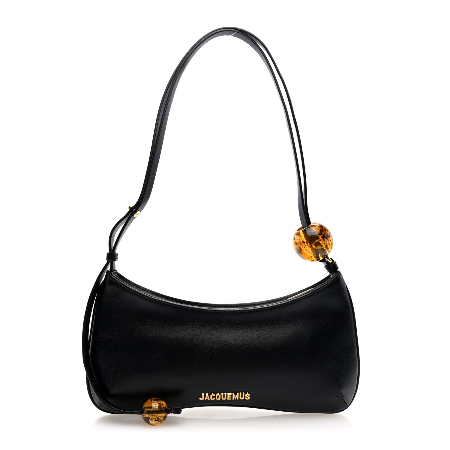 Jacquemus Smooth Calfskin Le Bisou Perle Black 1 of 9