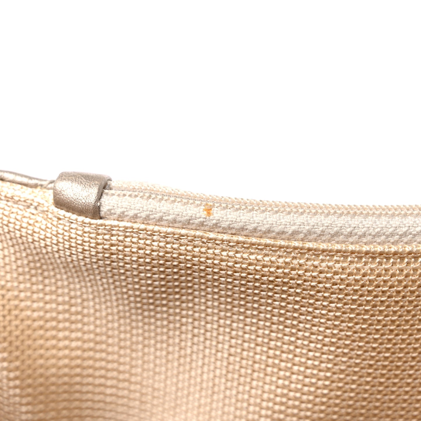 Metallic Calfskin Quilted XXL Travel Flap Bag Gold