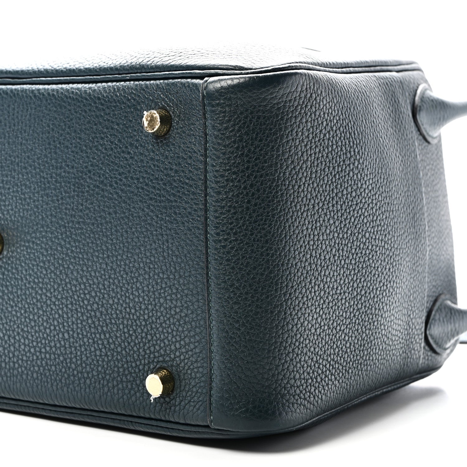 Hermes Taurillon Clemence Lindy 30 Vert Cypress 10 of 11