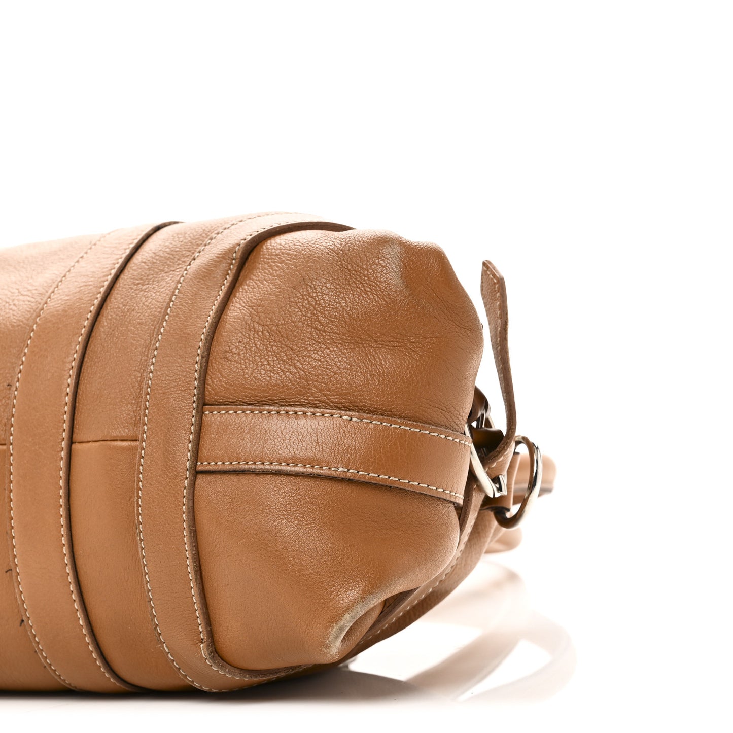 Soft Calf Top Handle Satchel Brown