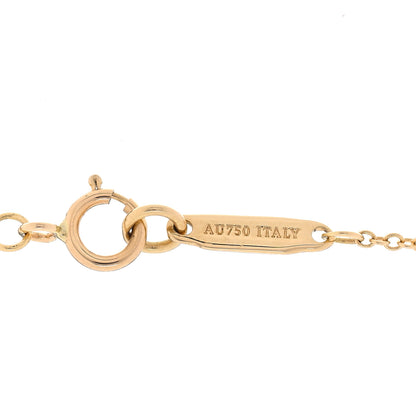Tiffany 18K Yellow Gold Small Atlas Round Medallion Pendant Necklace 5 of 5