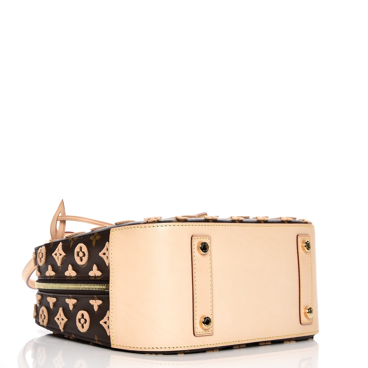 Monogram Tuffetage Deauville Cube Caramel