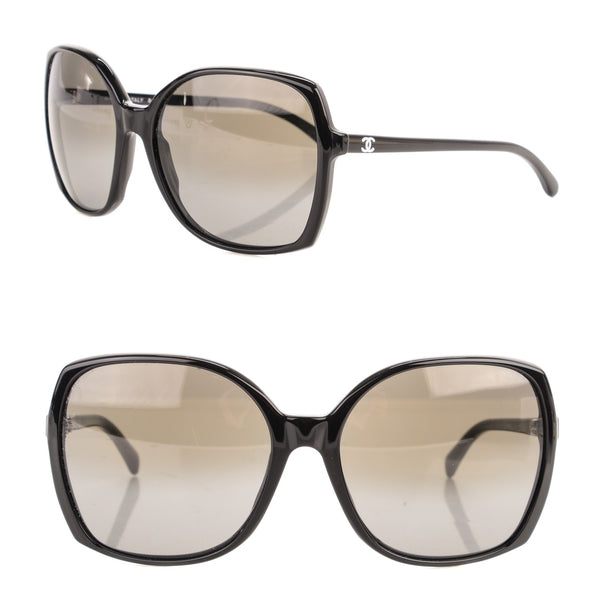 CHANEL サングラス 5204 ブラック Chanel Oversized CC Sunglasses 5204 Black 168750 – FASHIONPHILE