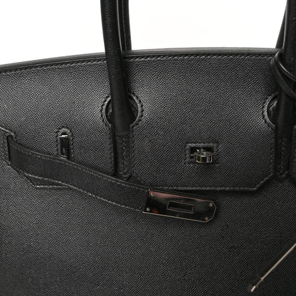 Hermes Epsom Birkin Sellier 30 Black 12 of 13