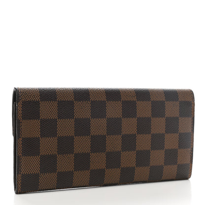Louis Vuitton Damier Ebene Emilie Wallet 3 of 7