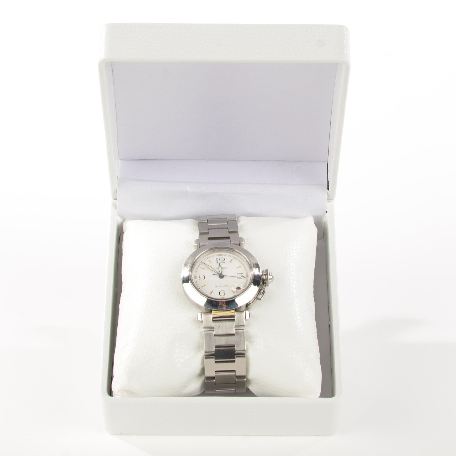 Cartier Stainless Steel 35mm Pasha C Automatic Watch 9 of 9