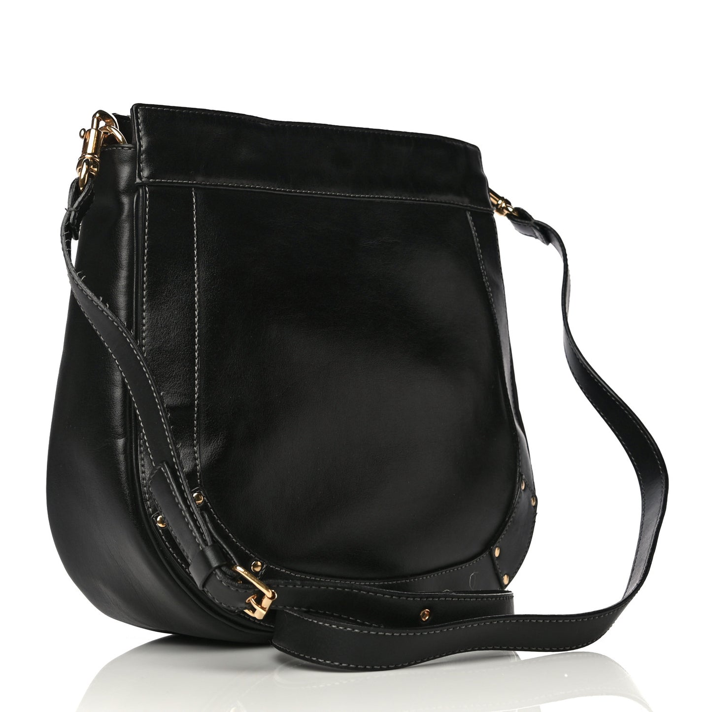 Calfskin Eden Crossbody Black