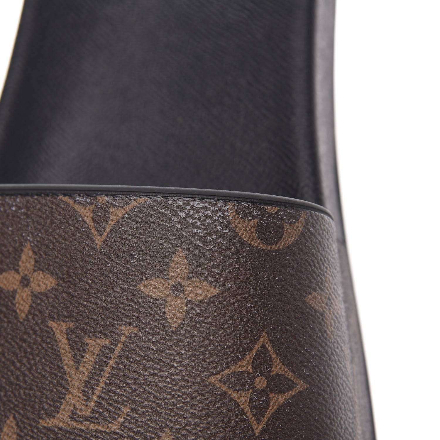 Louis Vuitton Rubber Monogram Mens Waterfront Mules 11 Macassar 10 of 10