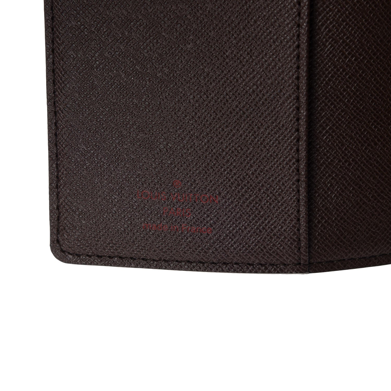 Louis Vuitton Damier Ebene Small Ring Agenda Cover 8 of 9