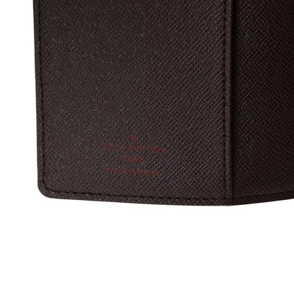 Louis Vuitton Damier Ebene Small Ring Agenda Cover 8 of 9