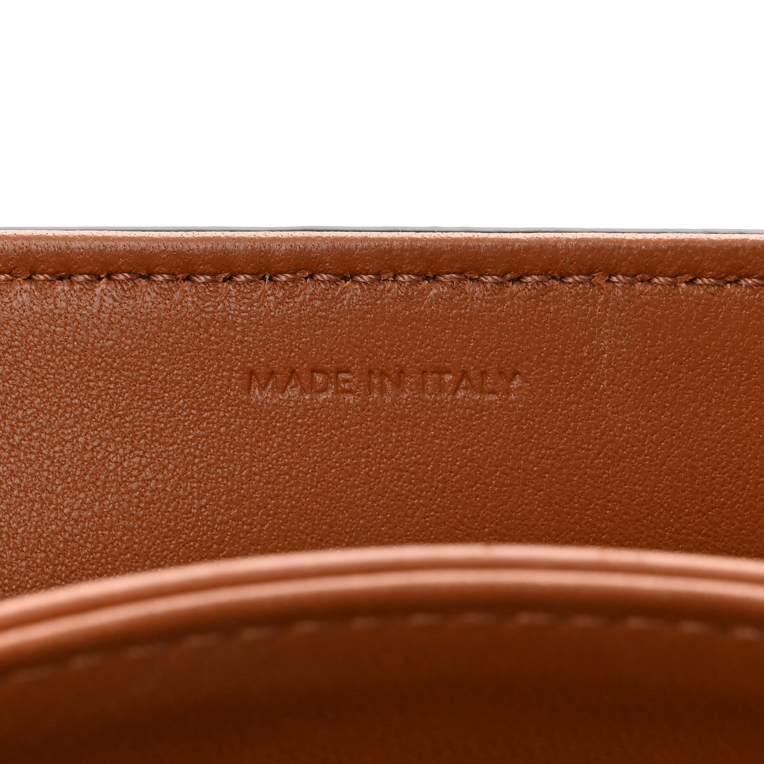Celine Calfskin Triomphe Canvas Teen Triomphe Bag Tan 8 of 12