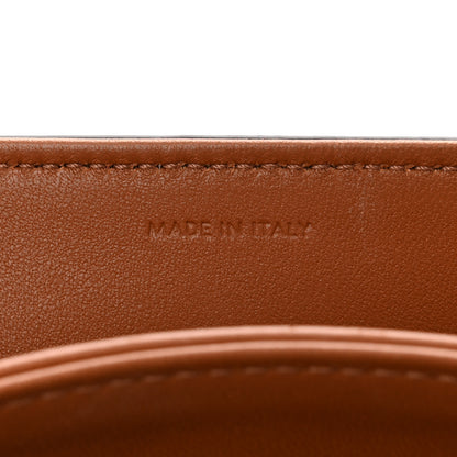 Celine Calfskin Triomphe Canvas Teen Triomphe Bag Tan 8 of 12