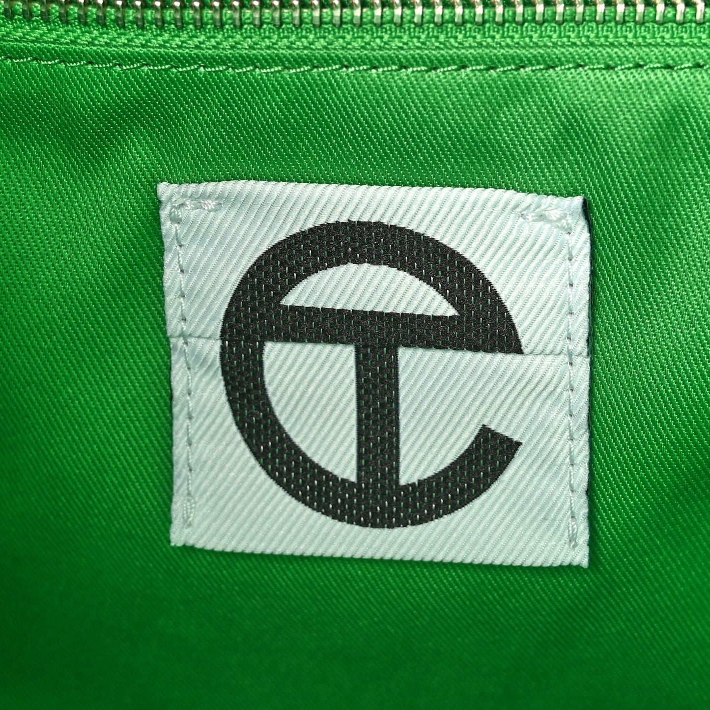 Vegan Leather Medium Shopping Bag Greenscreen