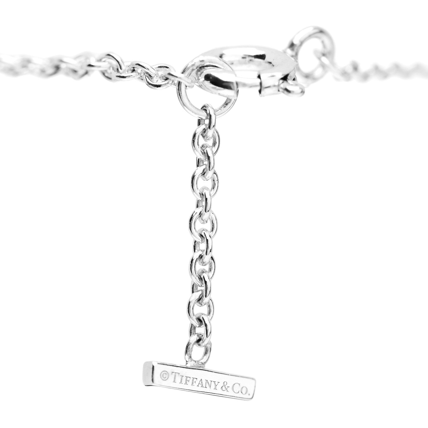 Tiffany Sterling Silver T Smile Bracelet 3 of 3