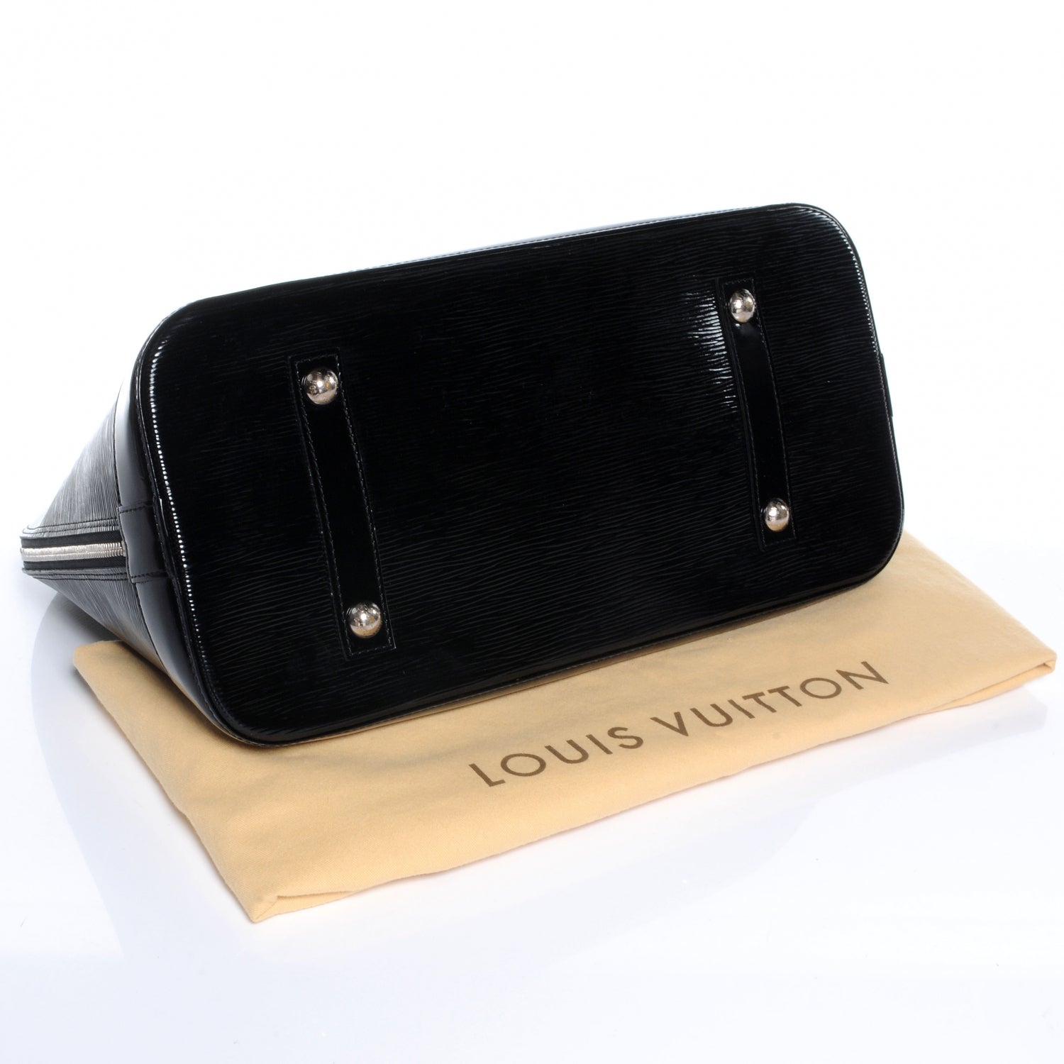 Louis Vuitton Electric Epi Alma GM Black 4 of 8