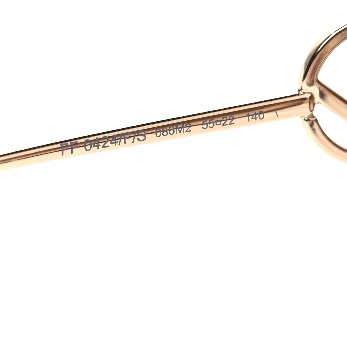 Acetate Metal F is Fendi FF Square Cat Eye Sunglasses FF 0424/F/S Havana