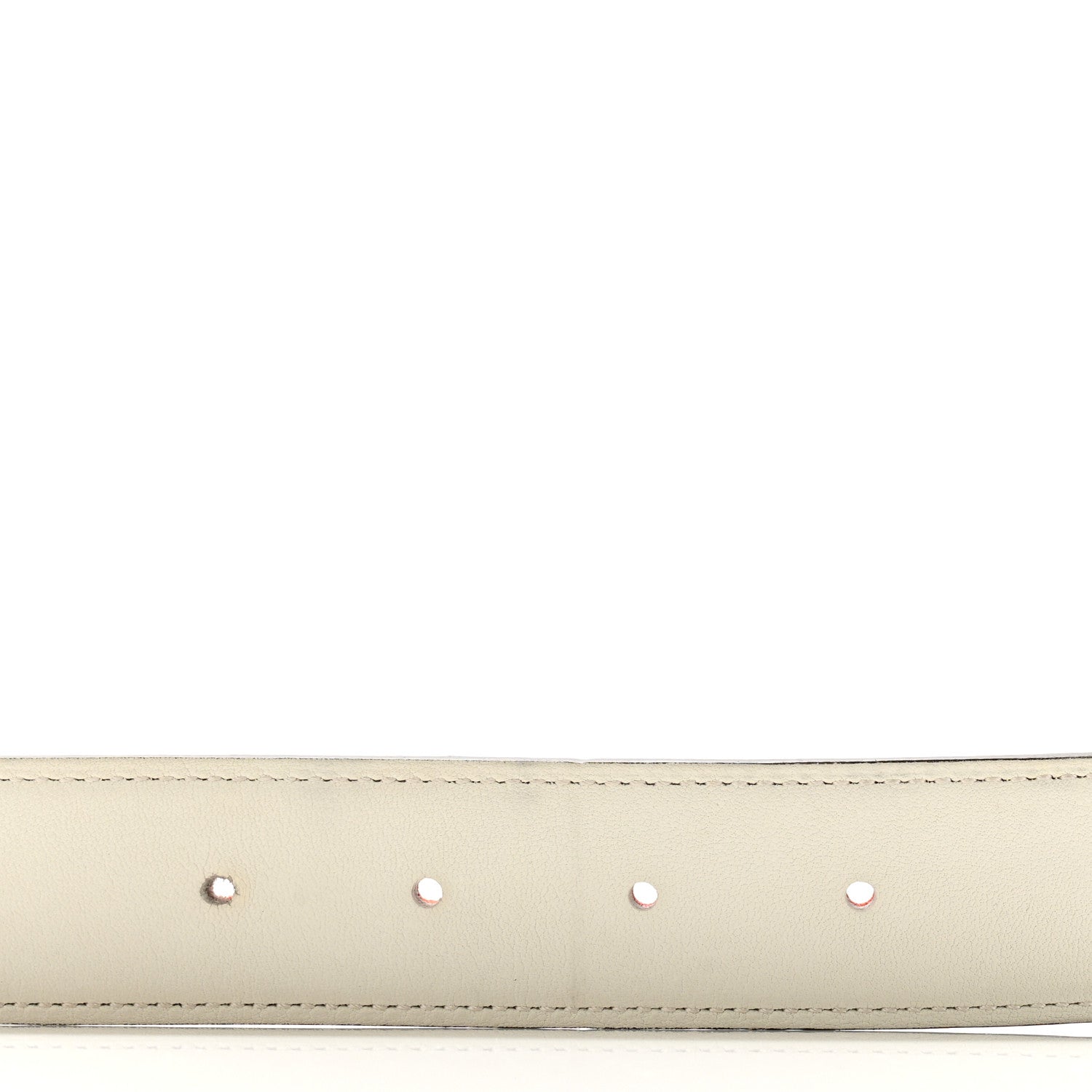 Hermes Epsom Swift 32mm Striee H Belt 90 36 White Orange 3 of 6