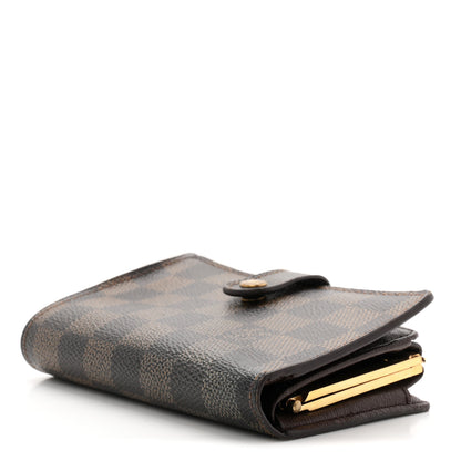 Louis Vuitton Damier Ebene French Purse Wallet 4 of 7