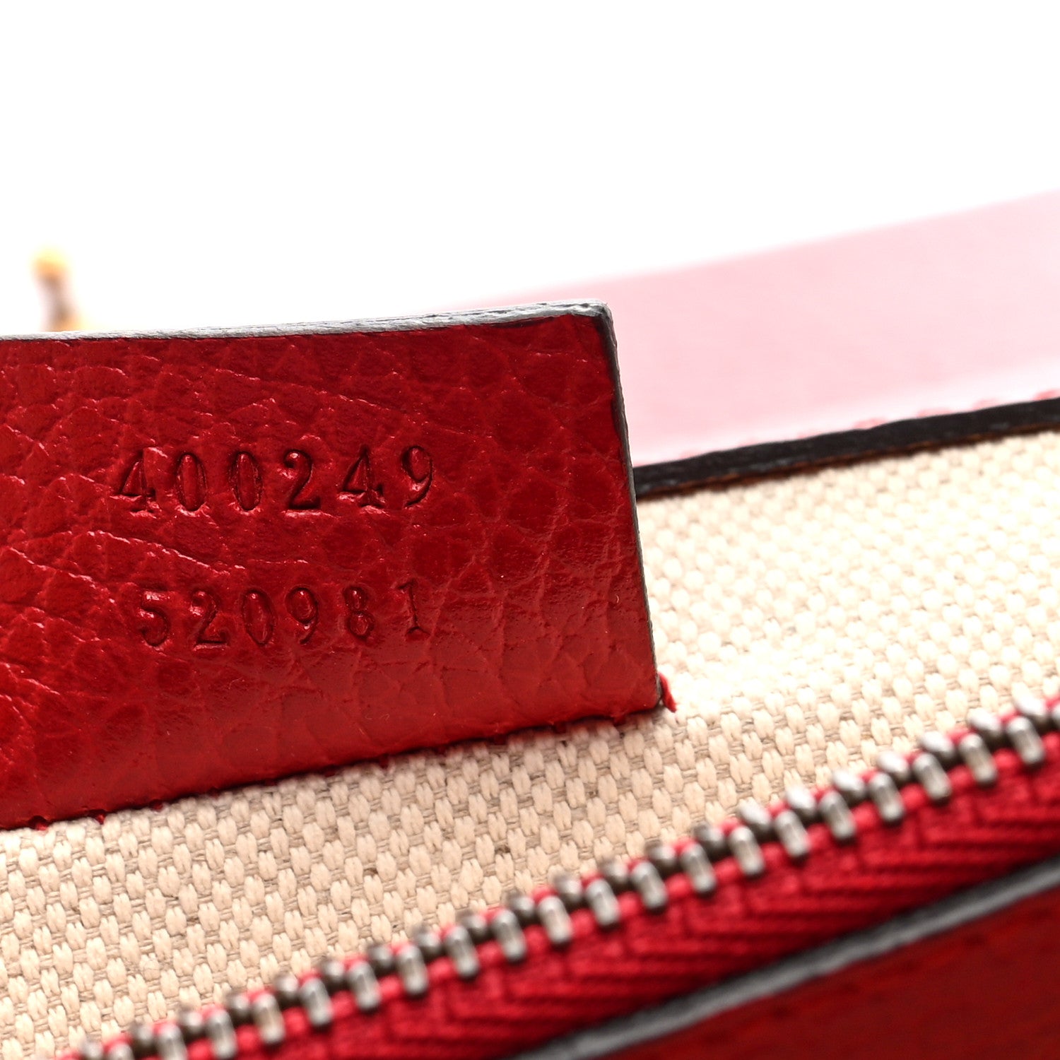 Gucci Dollar Calfskin Swarovski Crystal Small Dionysus Shoulder Bag Hibiscus Red 6 of 10