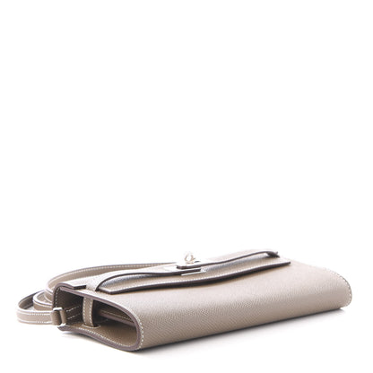 Hermes Epsom Kelly Wallet To Go Etoupe 3 of 9