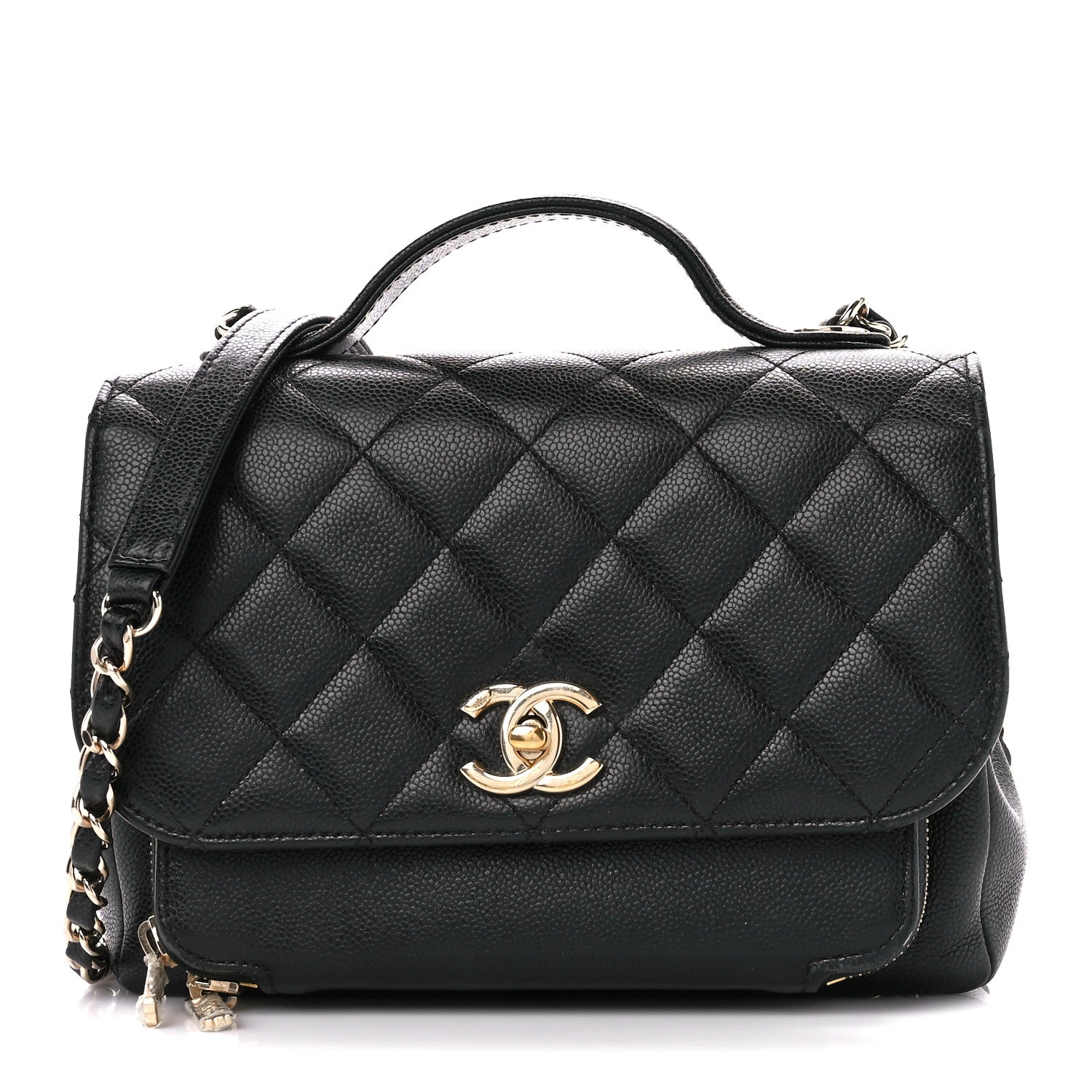 Chanel Caviar Quilted Medium Business Affinity Flap Black 1 of 14