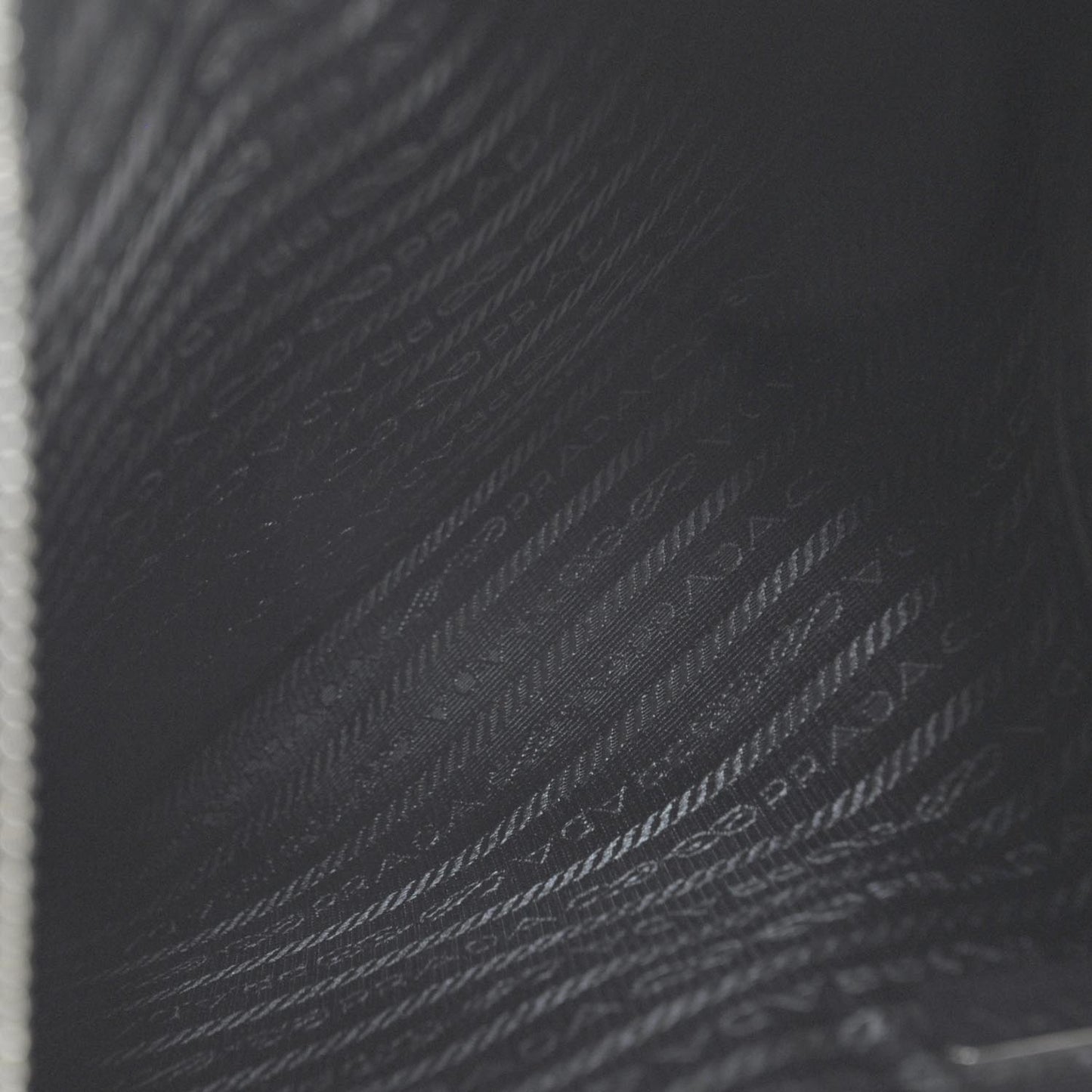 Saffiano Flat Cosmetic Pouch Nero Black