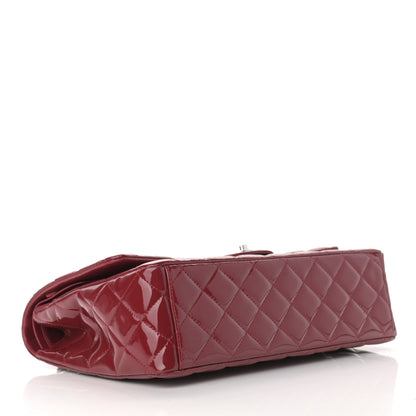 Chanel Patent Quilted Maxi Double Flap Red 4 of 13