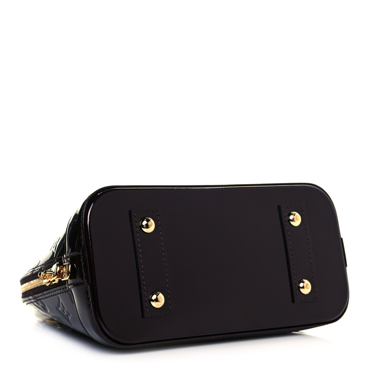 Louis Vuitton Vernis Alma BB Amarante 4 of 11