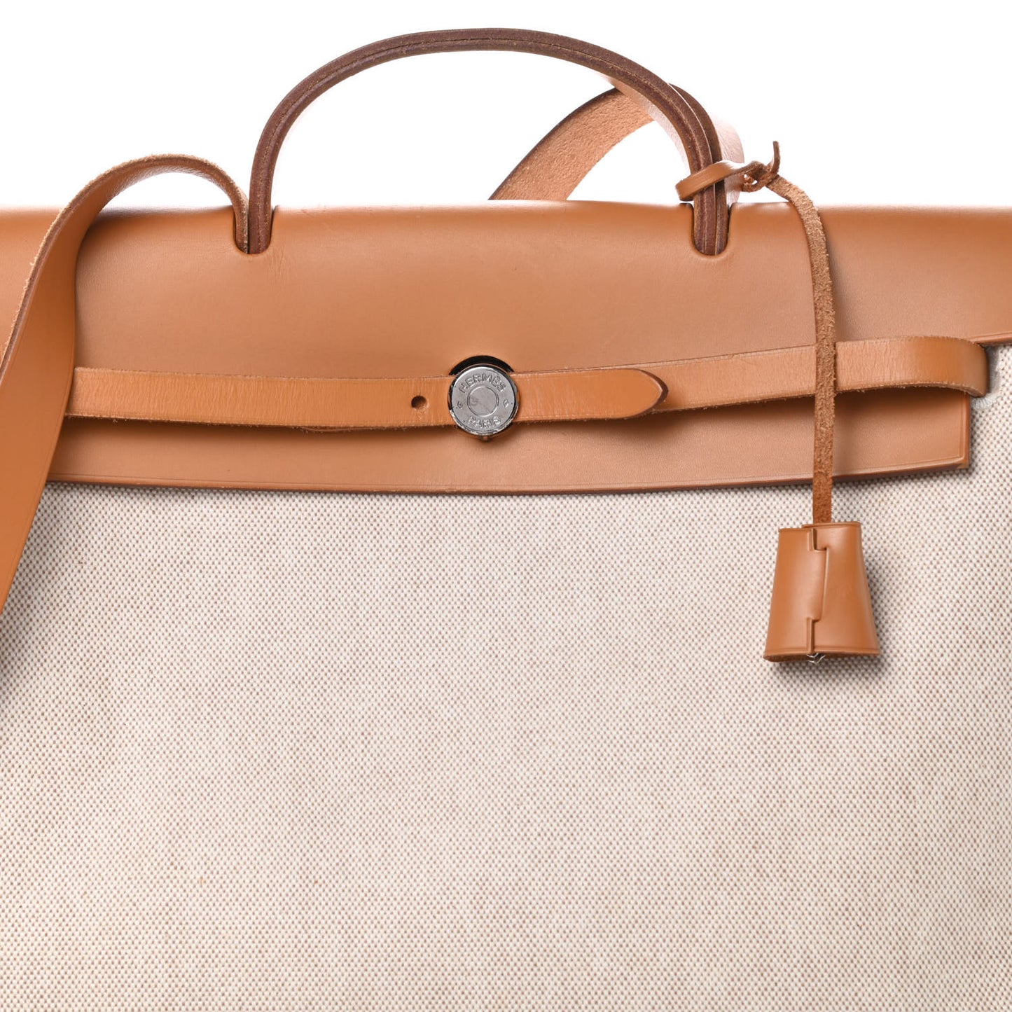 Toile Vache Calfskin Herbag 39 MM Natural