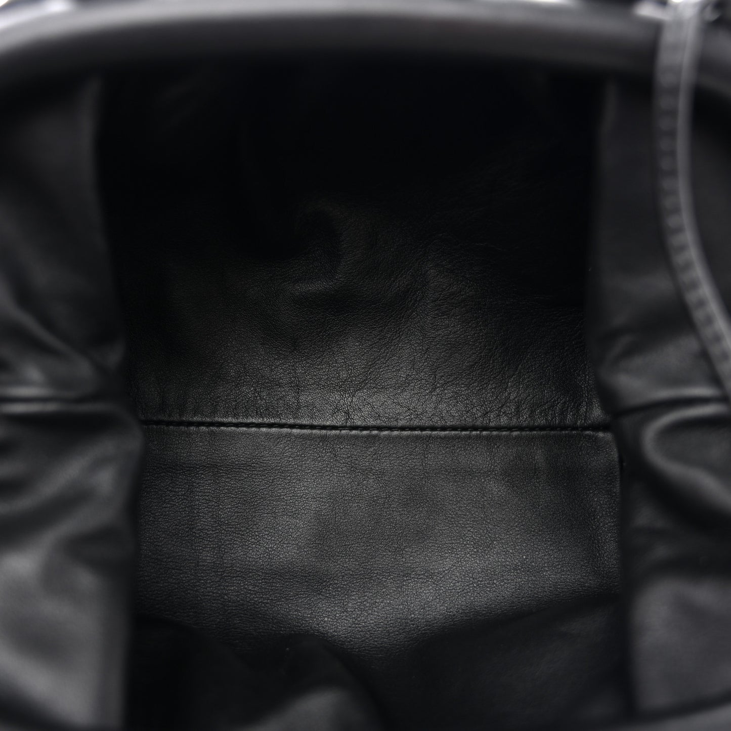 Butter Calfskin The Mini Pouch Black