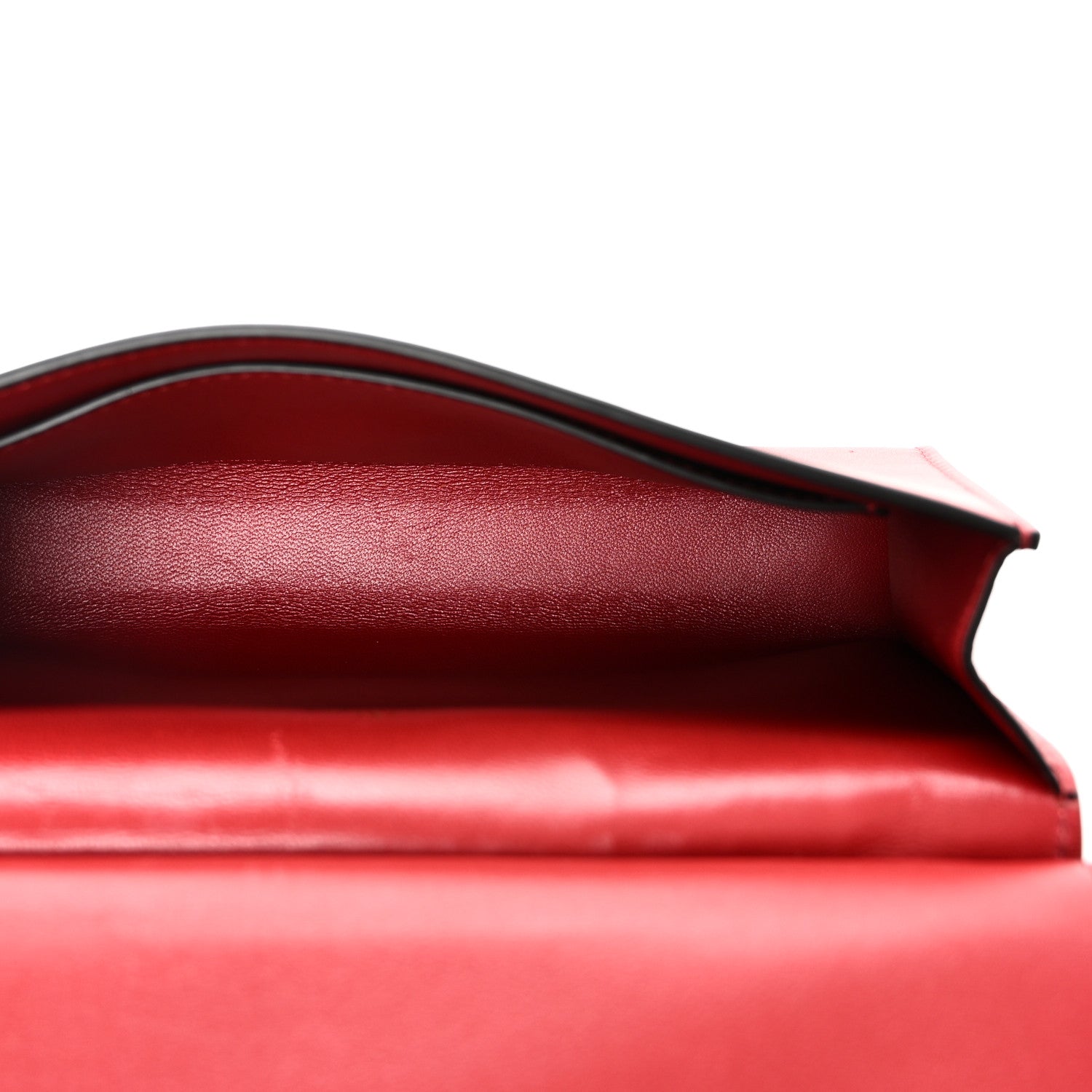 Valentino Garavani Calfskin VLogo Chain Shoulder Bag  Rouge Pur 5 of 9