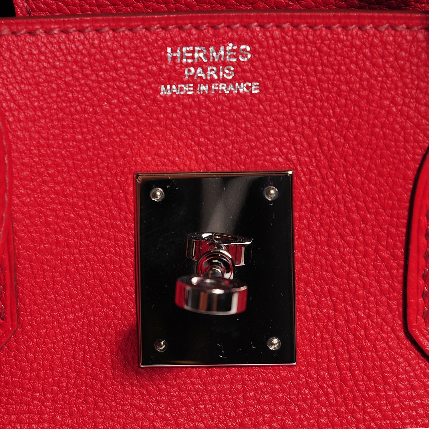 Hermes Togo Birkin 30 Rouge Garance 17 of 34