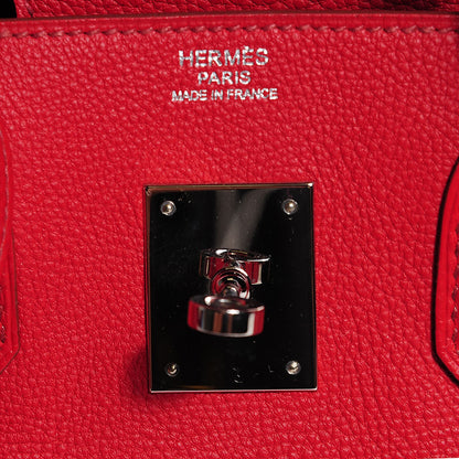 Hermes Togo Birkin 30 Rouge Garance 17 of 34