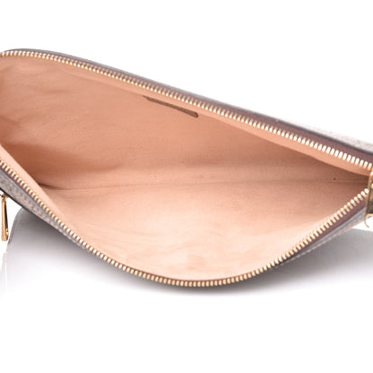 Gucci GG Supreme Monogram Large Ophidia Pouch Clutch Brown 5 of 9