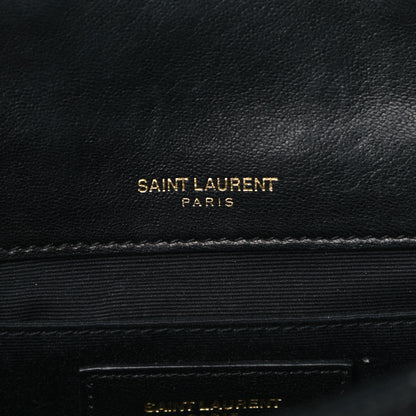 Saint Laurent Lambskin Patchwork Monogram Small Jamie Black 6 of 16