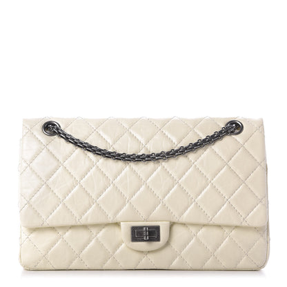 Chanel Aged Calfskin Quilted 2.55 Reissue 226 Flap White 1 of 13