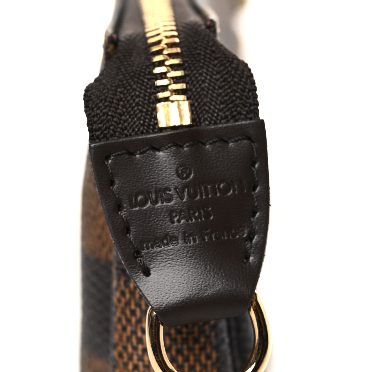 Louis Vuitton Damier Ebene Mini Pochette Accessories 6 of 10