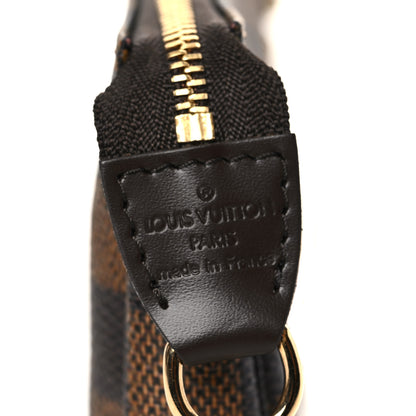 Louis Vuitton Damier Ebene Mini Pochette Accessories 6 of 10