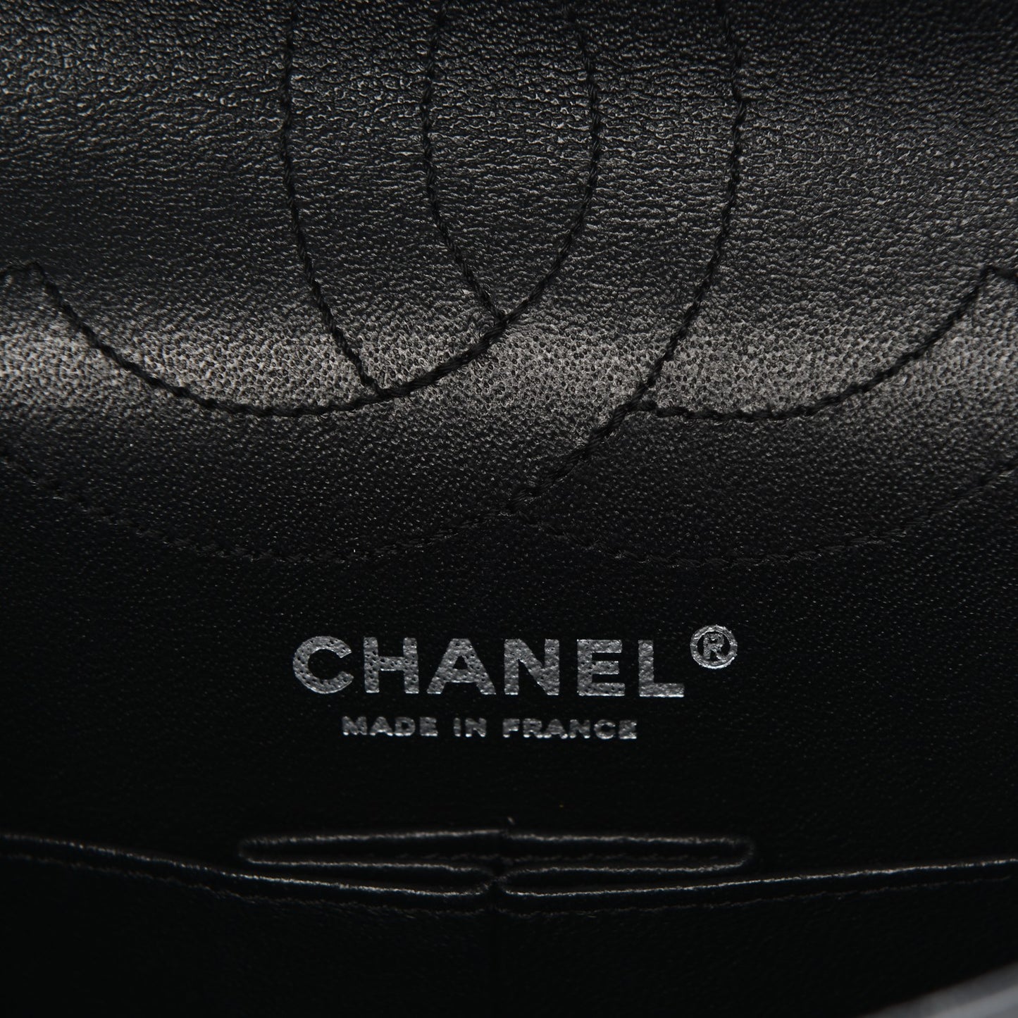 Aged Calfskin Lucky Charms 2.55 Reissue 225 Flap Black