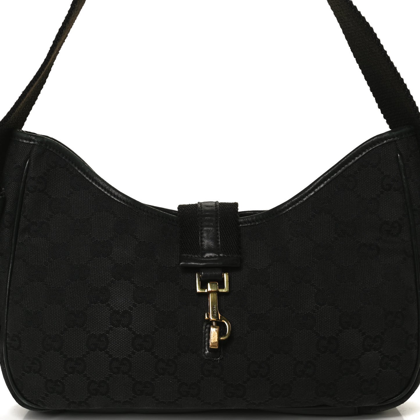 Monogram Shoulder Bag Black