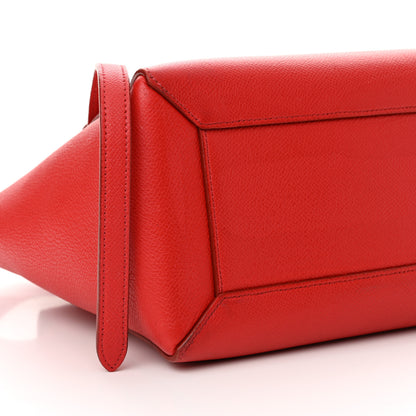 Celine Baby Grained Calfskin Micro Belt Bag Coquelicot 7 of 14