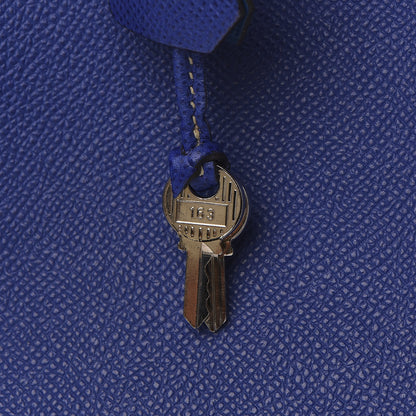 Hermes Epsom Candy Kelly Retourne 35 Bleu Electrique Mykonos 14 of 36
