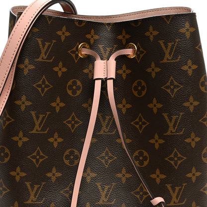 Louis Vuitton Monogram Neonoe MM Rose Poudre 7 of 11