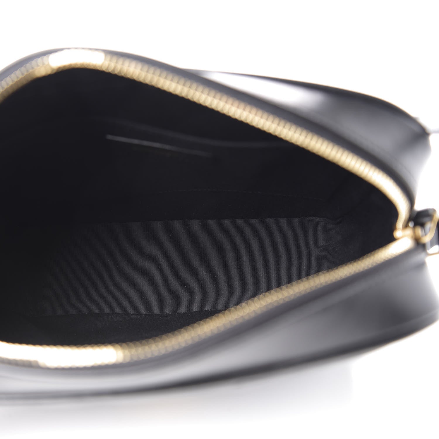 Saint Laurent Calfskin Matelasse Monogram Lou Camera Bag Black 5 of 10
