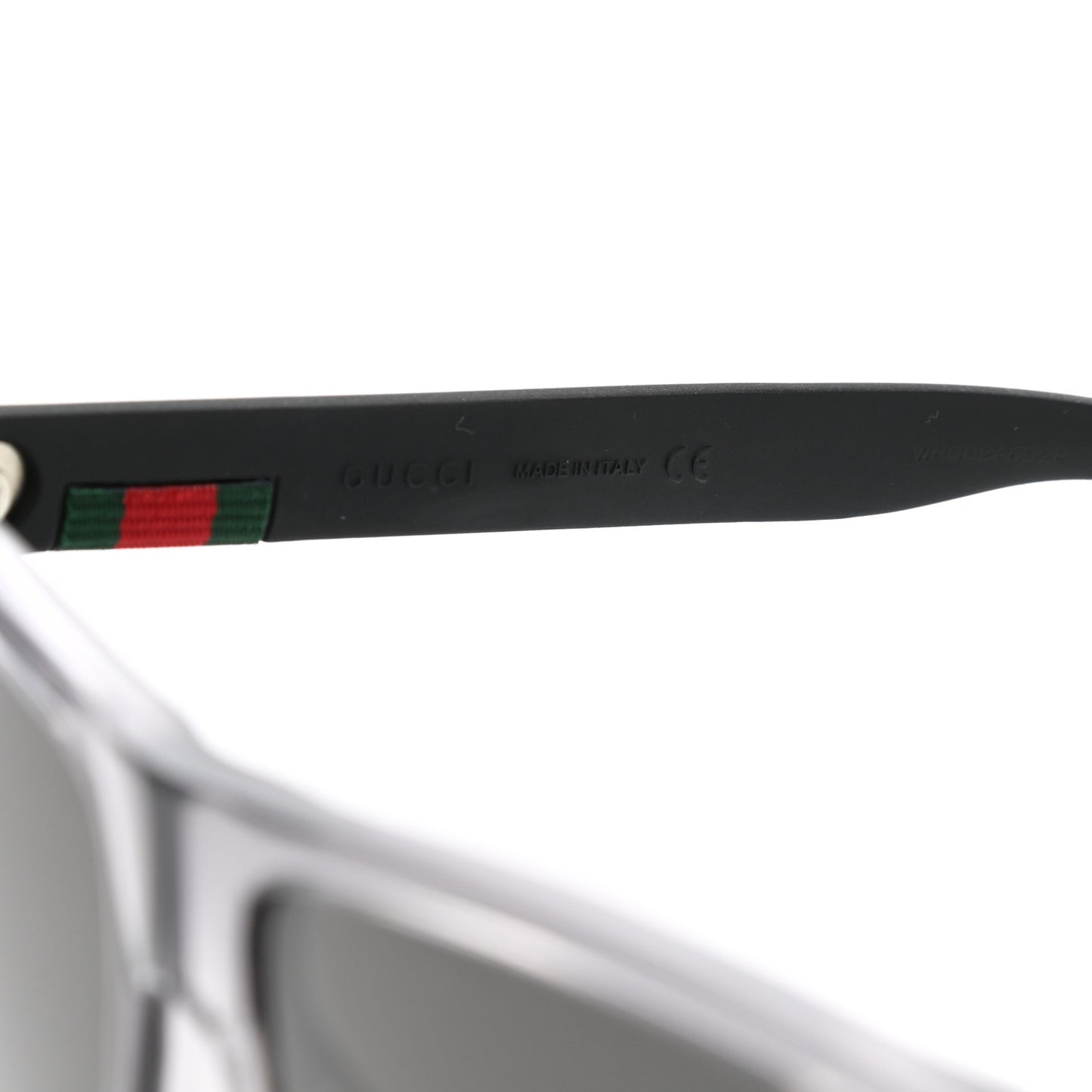 Web Square Frame GG0010S Sunglasses Black