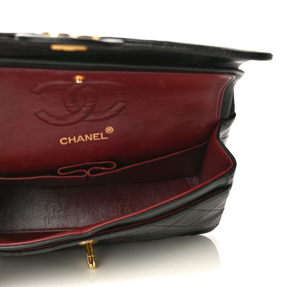 Chanel Lambskin Quilted Small Double Flap Black 5 of 28
