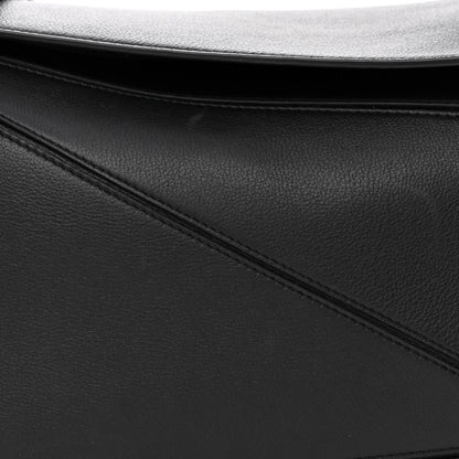 Loewe Calfskin Medium Puzzle Bag Black 8 of 12