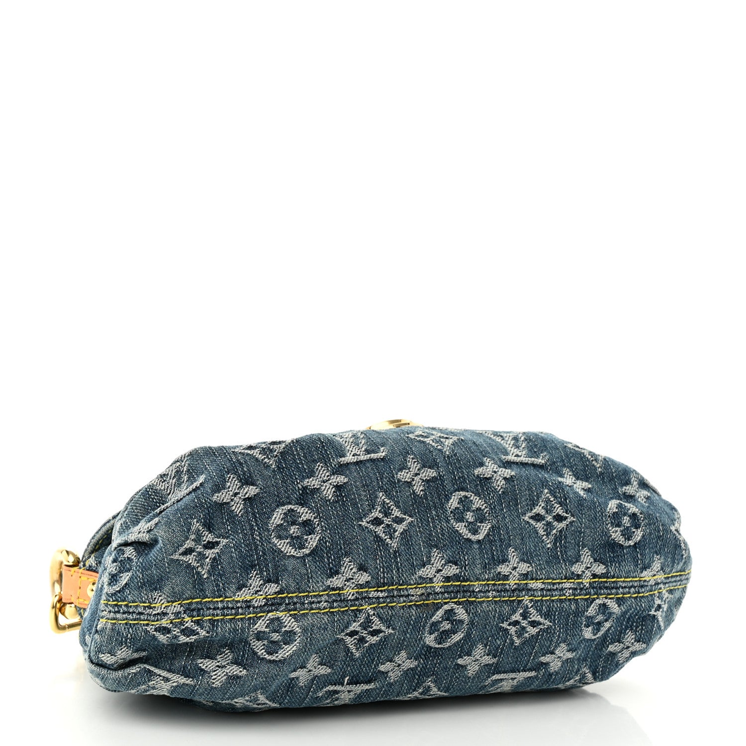 Louis Vuitton Monogram Denim Mini Pleaty Blue 4 of 9