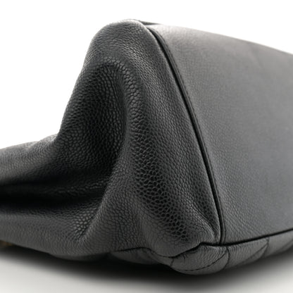 Chanel Caviar Quilted Grand Shopping Tote GST Black 9 of 17