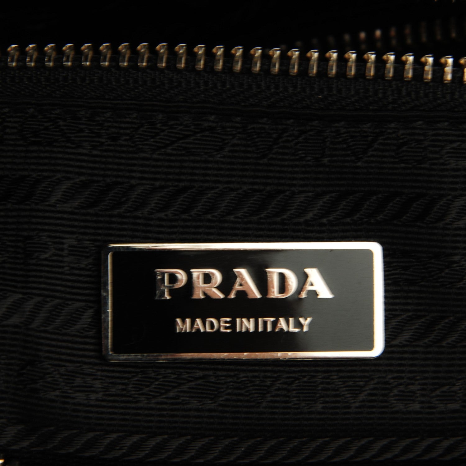 Prada Vitello Daino Box Shoulder Bag Nero Black 6 of 7
